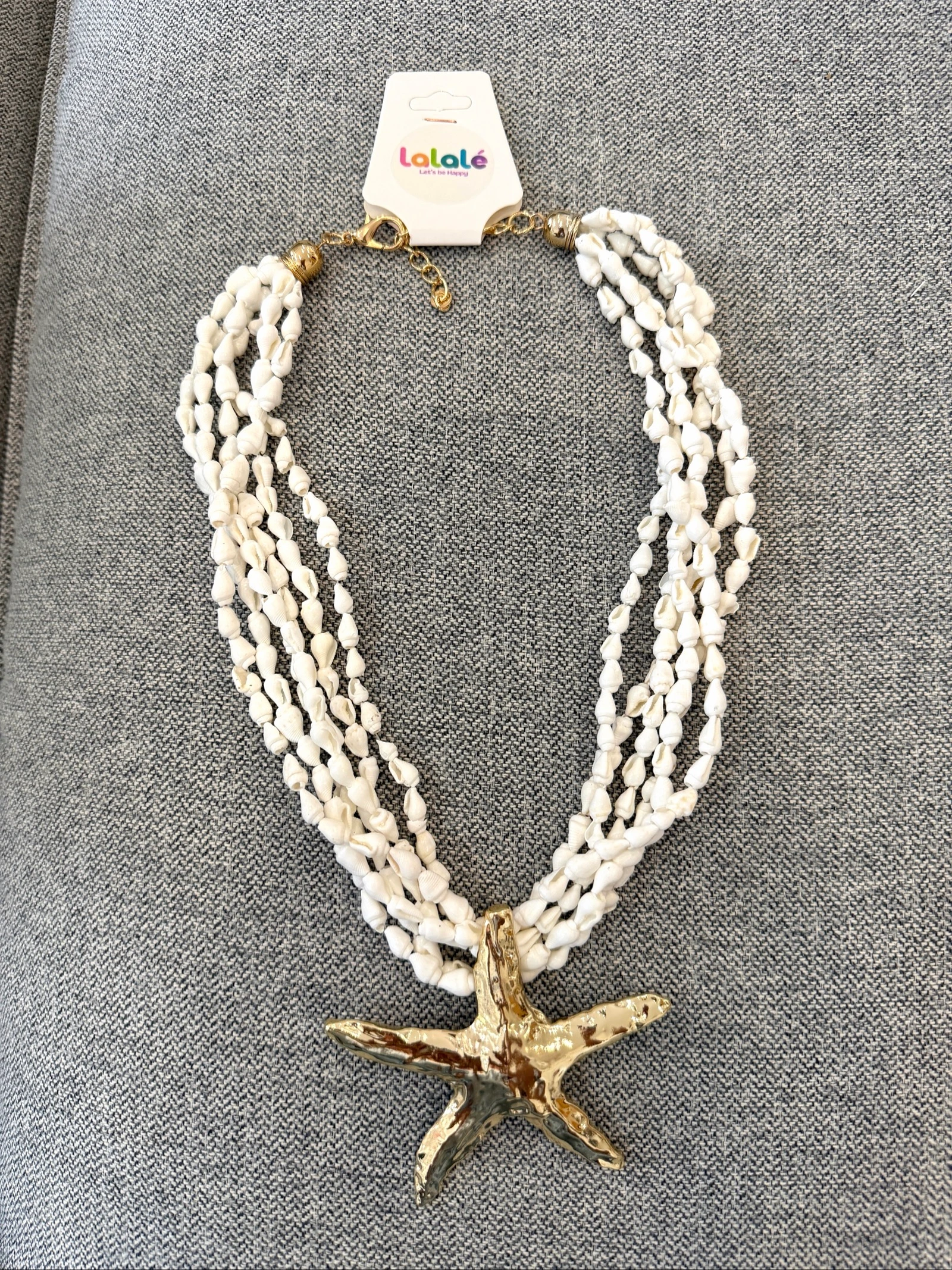 Schelp- en zeesterhalsketting – photo 2